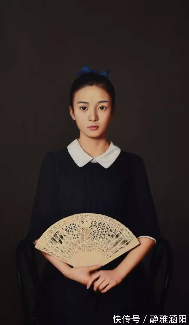 人体!油画协会主席杨飞云弟子岳小清人体油画中的青春期女孩