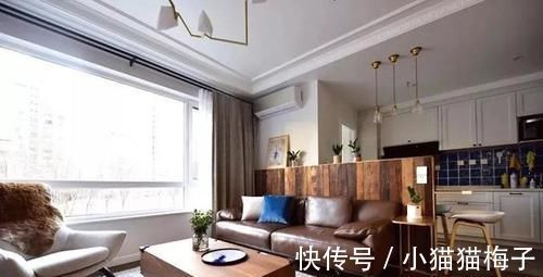 咖色|刚保洁完的100平新房,谈不上豪华,但全屋光打柜子就花了8万