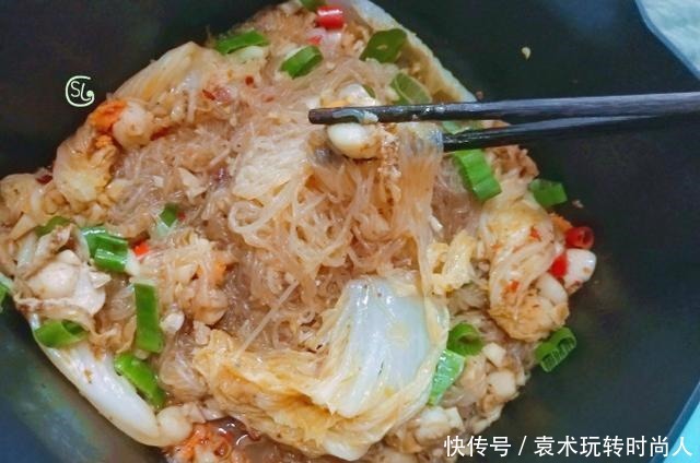天冷,扇贝粉丝我喜欢这样做,麻辣鲜香,解馋下饭,吃着太过瘾了