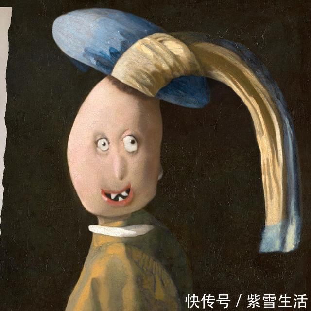 花式秀!儿子画成什么样,爸爸就能P成什么样子,花式秀父爱坐拥百万粉丝