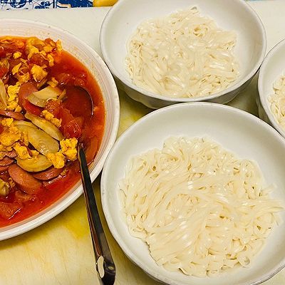 拌面|番茄炒鸡蛋拌面