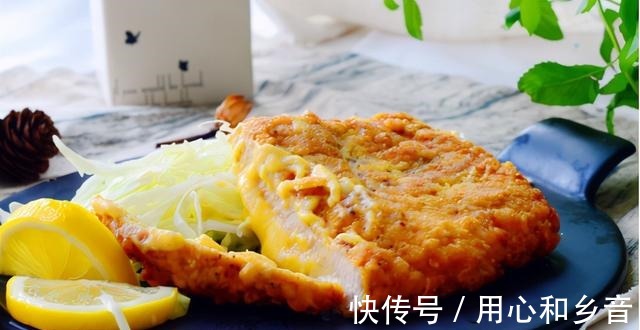 面包糠|爆浆的猪排，美味健康，好吃营养！