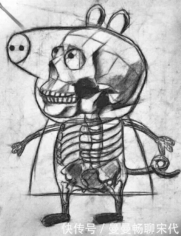 佩奇!美术生和普通人的区别,看最后一张图就秒懂