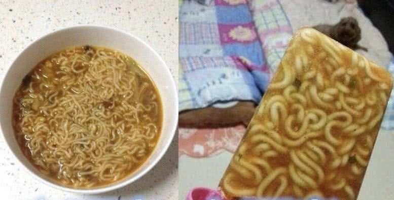 女朋友煮|亲哥煮面条vs女友煮面条,差距太明显,男友我觉得我不饿真的