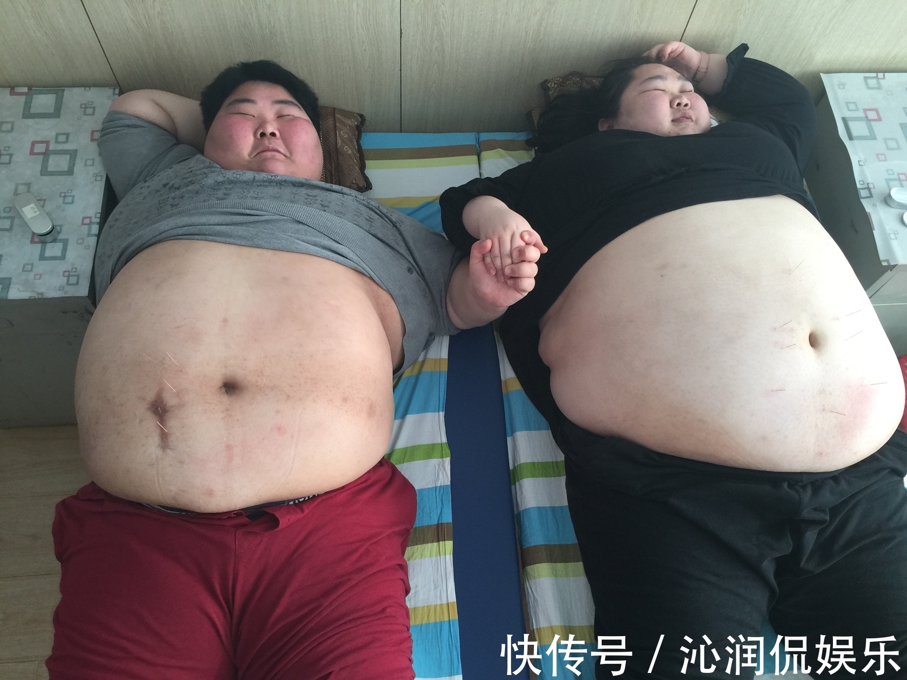 林月|800斤重夫妻为生娃狂减400斤，称结婚时买不到婚纱