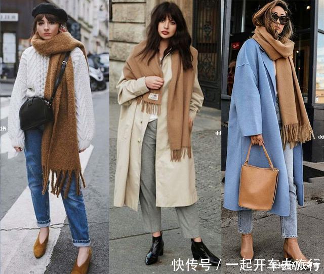 技巧|时髦、保暖还要显瘦掌握这3个搭配技巧,所有毛衣大衣全搞定