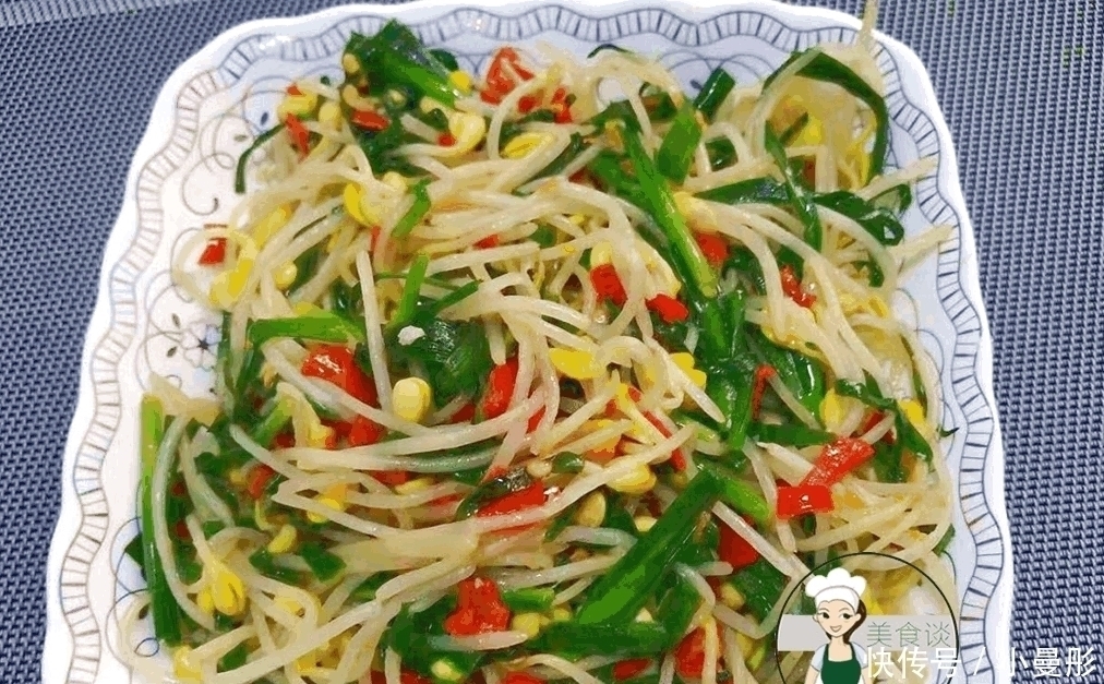 黄豆芽|冷天没胃口吃饭, 我炒了这素菜, 清香脆嫩, 立马胃口大开, 吃撑了