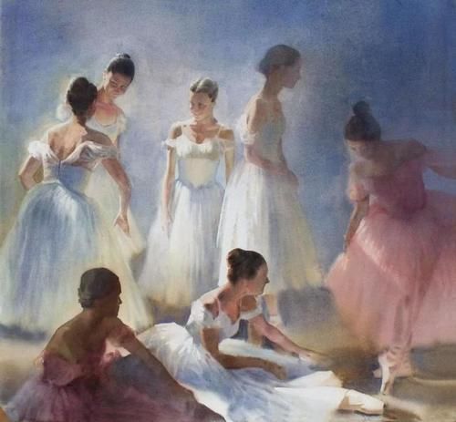 安娜|俄罗斯水彩画家 Ivanova:不想当教授的医生不是好画家