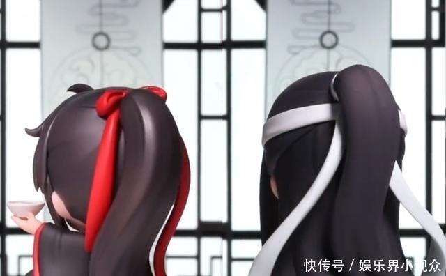 《魔道祖师》忘羡手办来了,有三款精致配件,很适合放在书房!