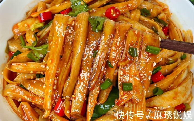 爽口|酸辣开胃好吃到哭的凉拌手撕杏鲍菇!比肉都好吃,酸辣开胃,爽口