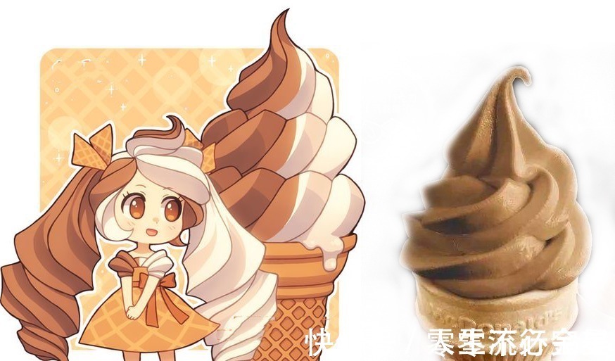 雪糕|常吃的零食拟人成可爱妹子,蛋糕变魔法少女,甜筒太可爱不忍心吃