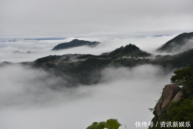 探秘天柱山上的“蓬莱仙境”