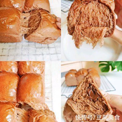 一次发酵!隔夜松软的巧克力流心面包