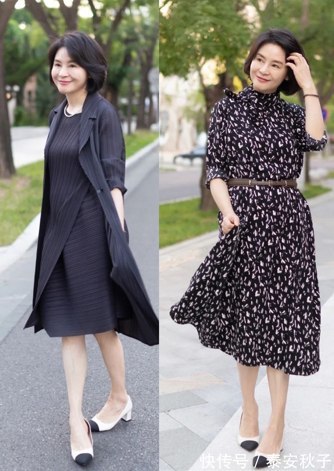 穿搭 有品位的女人,春天别穿紧身裤,太low!学她这样穿:优雅又显高级!