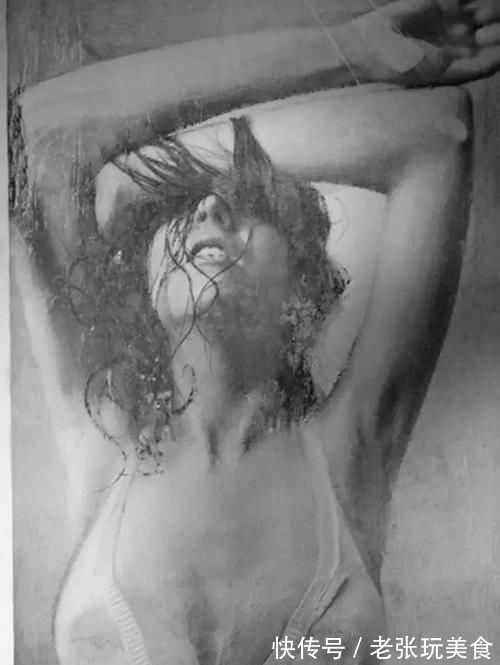 素描$超写实铅笔素描!超细腻的铅笔人物画!