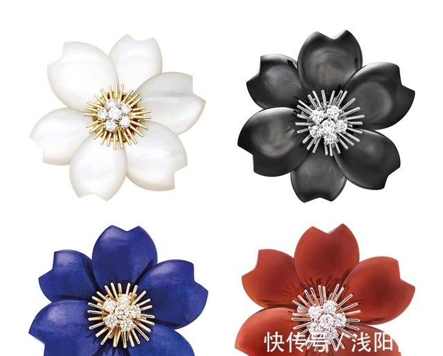 van$梵克雅宝在巴黎举行Florae珠宝展幻境花园!