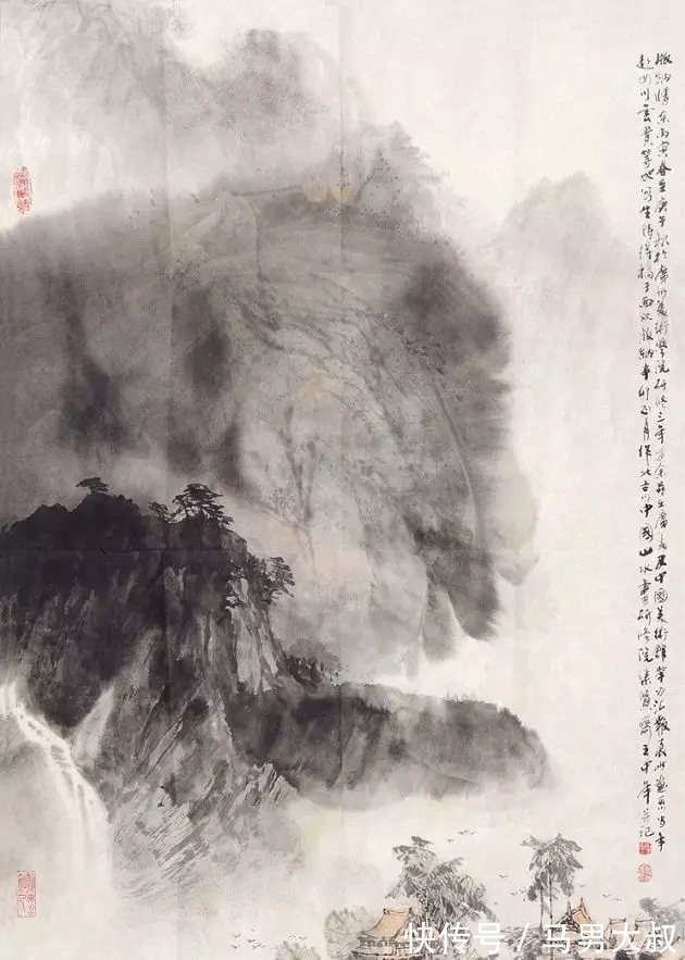 山水画&国画家｜观王中年先生的山水画，有身临其境之感