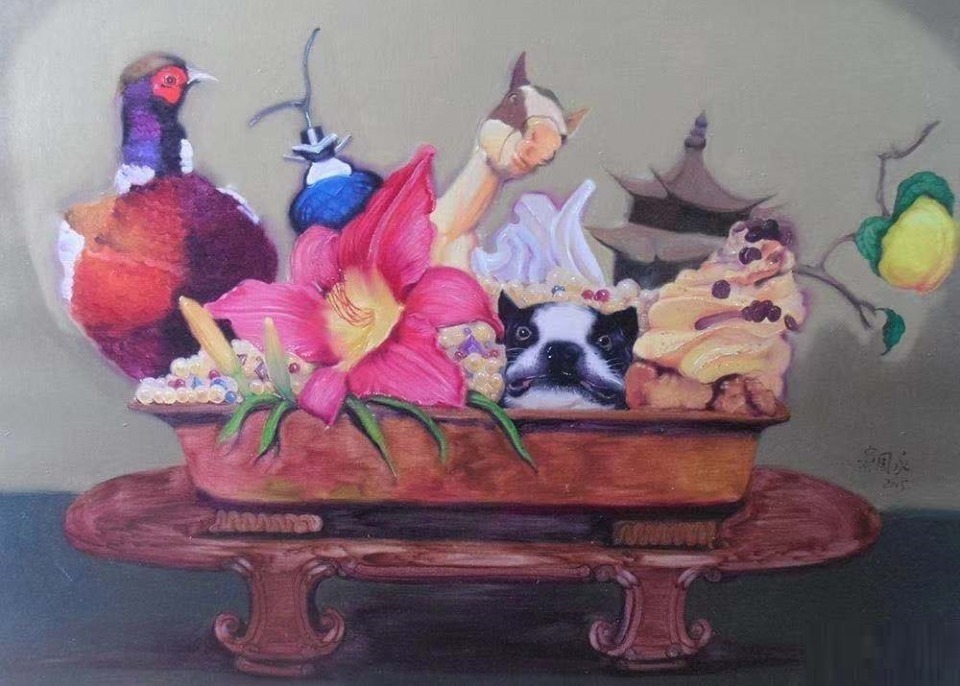 合订本$全国艺术名家邀请展—— 窦国永油画作品赏析