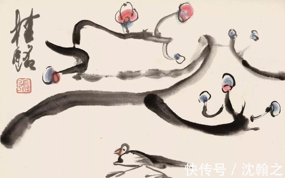 上海中国画院#他生活在最洋气的城市,画最洋气的花鸟|一代中国画名家张桂铭