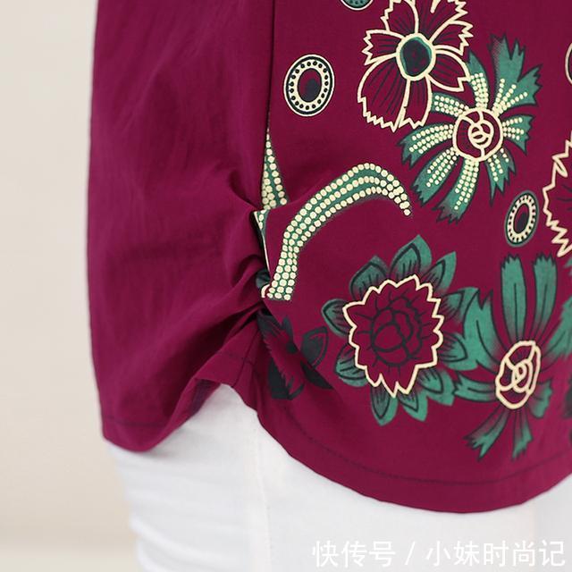 短袖 妈妈自从穿了这些上衣,衣柜里的衣服都不想再穿了