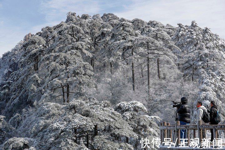 仙境|晶莹剔透，雪后的黄山宛如仙境