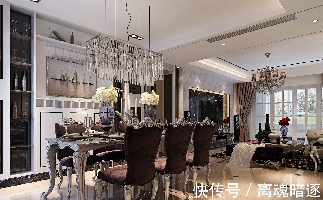 简约|装修风格为简约欧式,营造典雅自然,时尚高贵的气质