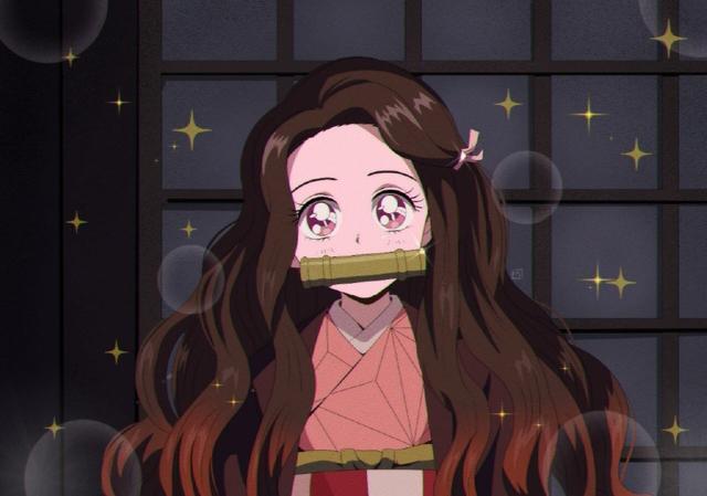 富冈义勇|用90年代画风打开鬼灭之刃,义勇好可爱,祢豆子更美了