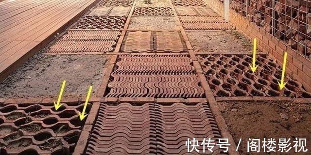 翻新|老宅翻新,用拆下来的红砖搭建4m高围墙,废旧瓦片铺地,结实耐看