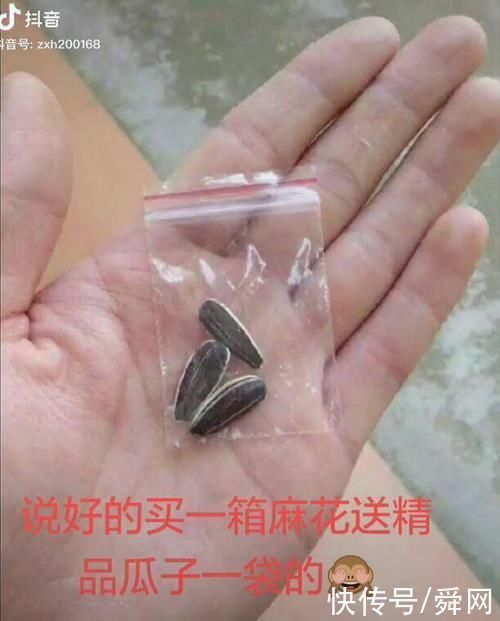 瓜子|说好买一箱麻花，送一袋瓜子，本商家决不食言，我把信誉看得比命还重要