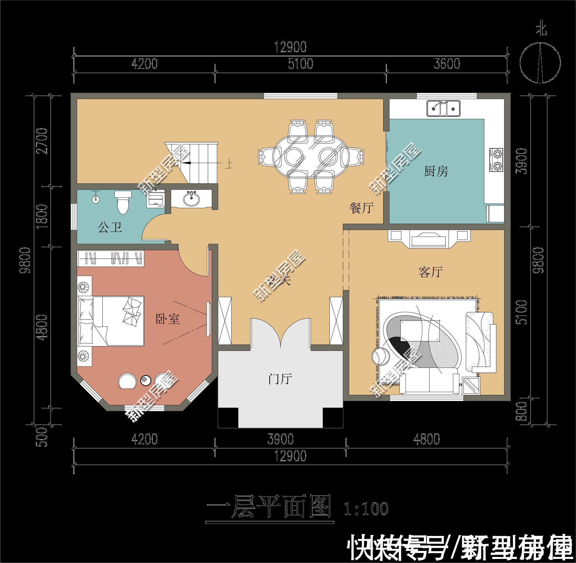 餐厨|预算30万以内,推荐这5套图纸,为啥农村人都喜欢最后一套?