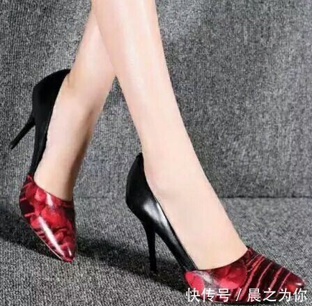 潮流 时髦有个性的细高跟鞋,随时随地演绎出满满的潮流范!