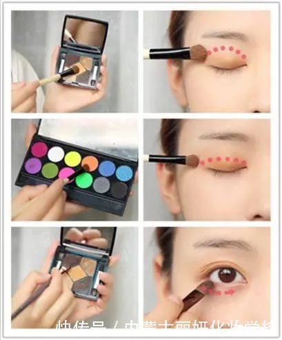 从眼妆到唇妆 ,手把手教你学化妆