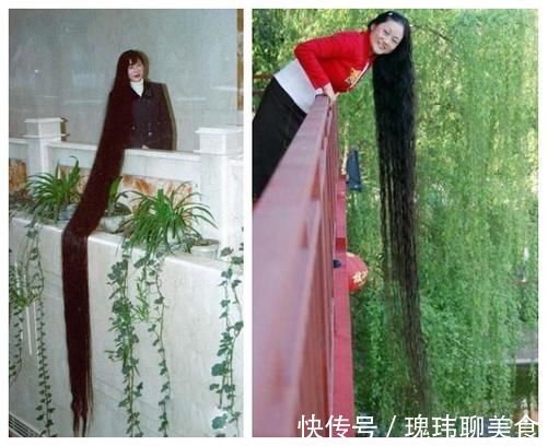 谢秋萍|世界上头发最长的3个女人,重达70斤,丈夫每天帮她梳几个小时