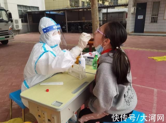 核酸|昨天河南新增本土确诊1例无症状9例!今天郑州学校有序开展核酸检测