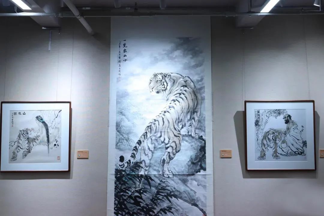 美术家协会#“虎虎生气——何业琦中国水墨画展”在陶氏艺术馆温暖开幕