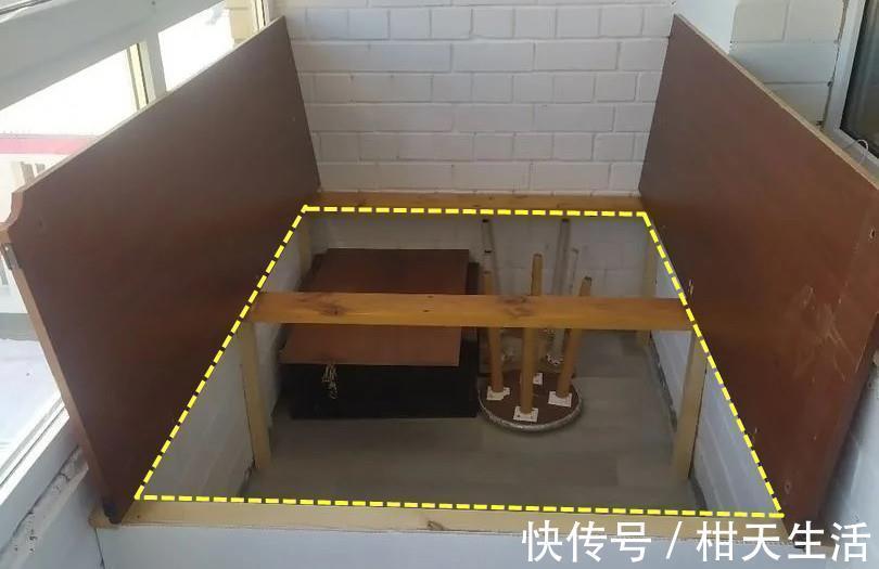 衣柜|旧衣柜不舍得扔,老公搬到阳台当榻榻米用,没想到效果居然这么好