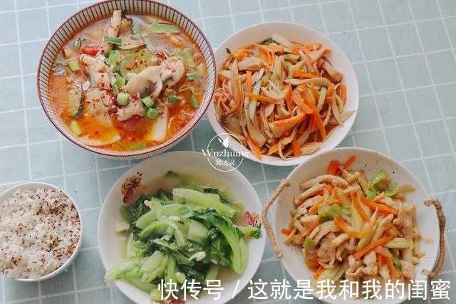 母子二人的午餐，好吃不贵，孩子胃口好，个子长得快