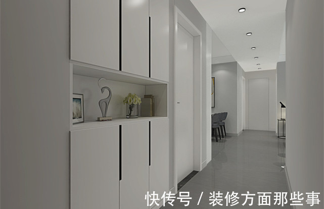 美观|125平极简风三居室简单美观,打造一个现代生活之家