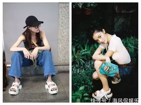 印花|女人一定要穿高跟鞋才有魅力这双凉鞋时髦到爆！