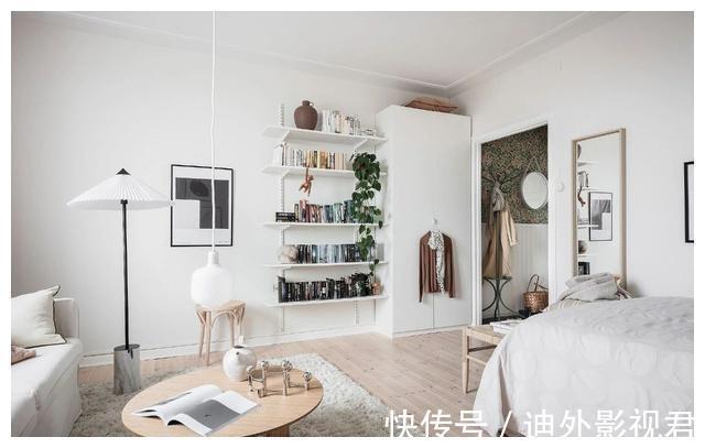 卧室|她家40㎡老房翻新，不砸墙，不改格局，轻松逆袭高颜值北欧家！