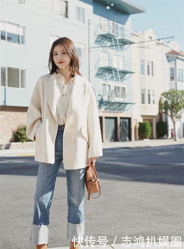 矮个子|今年流行这三种“小大衣”穿法,上身显高又增高,矮个子穿更好看