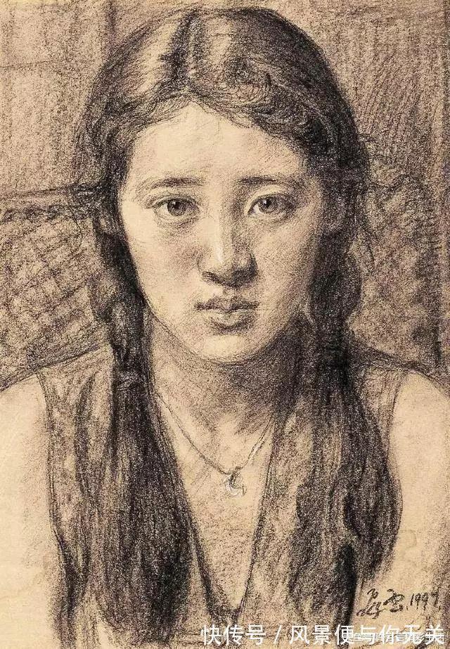 模特#从师生到夫妻,为她画人体,画作共拍出7179万的天价!