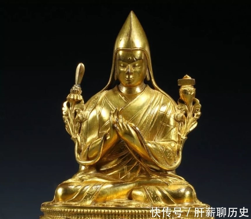 喀尔喀蒙古|吉泉斋黄旭:扎那巴札尔风格宗喀巴像艺术欣赏