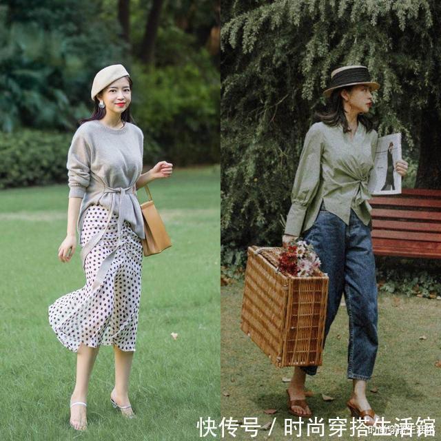 穿搭|立秋后天气说冷就冷,尽量少穿T恤配短裤吧!学学三木这样穿