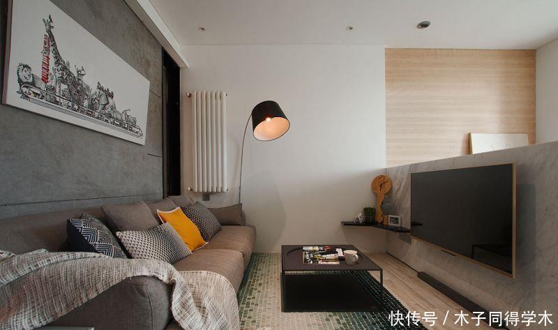 茶几|你家客厅还是沙发+茶几+电视?早过时了,现在年轻人都这样装!