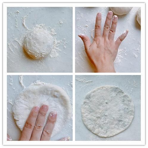 筋道|柔软且有筋道的雪菜饼，不用擀面就能做，附上软面薄皮馅饼的要点