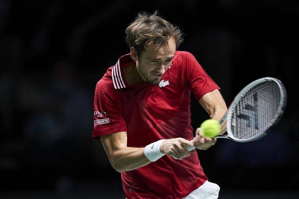 半決賽|進半決賽將戰(zhàn)德國!戴維斯杯:梅德盧貝建功俄羅斯2-0瑞典