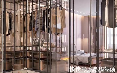 卧室|头一次见有钱人家设计这种衣柜，漂亮又实用，真后悔我家才发觉