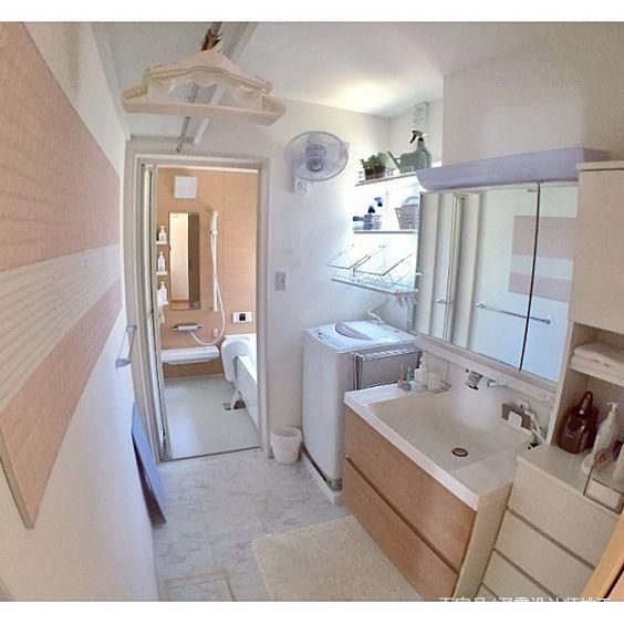 一地|日本家装中，最实用的地方当属是洗衣房，面积再小，也能一地多用