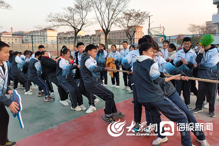 刘志远|山亭区第六实验学校举行体育艺术节系列活动之拔河比赛